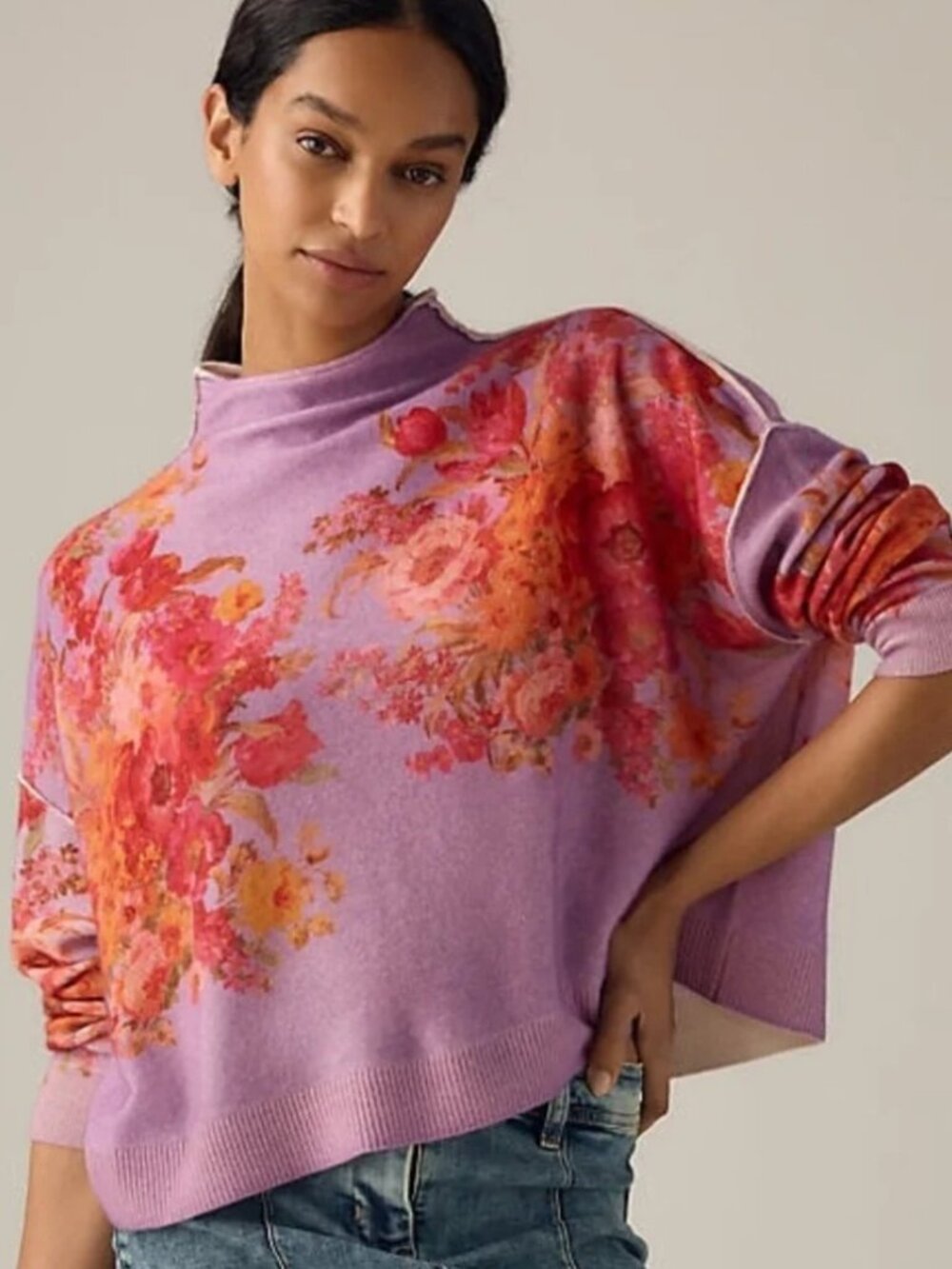 Anthropologie pilcro 100% cashmere sweater
